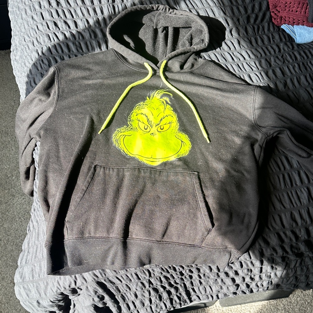 Black and Yellow Graphic Hoodie